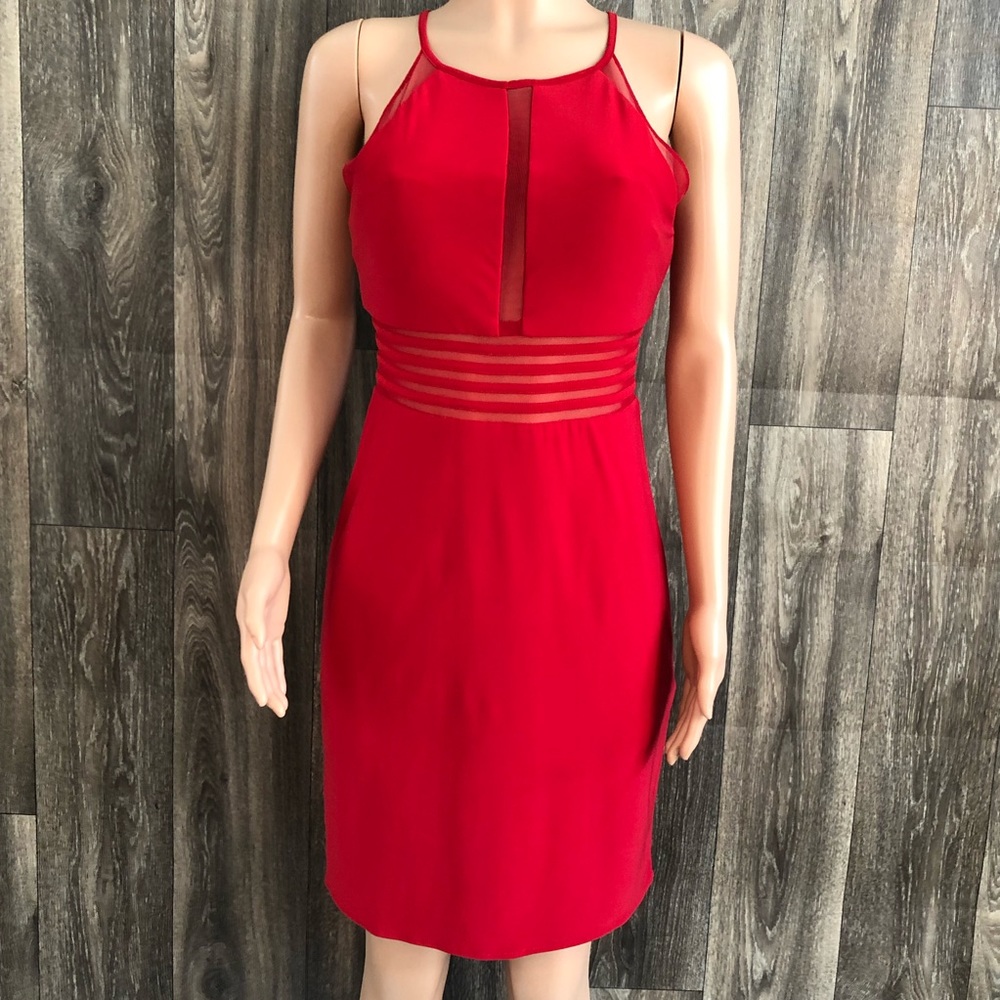 NW Nightway red dress